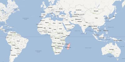Mapa de Madagascar mapa de localização